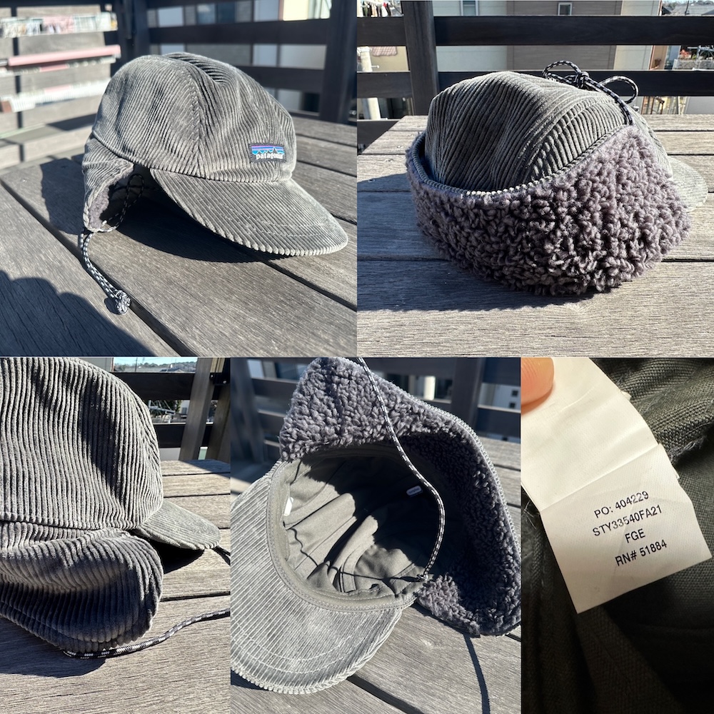 耳をすっぽり包んでくれるよ】パタゴニア 『レンジ・イヤーフラップ