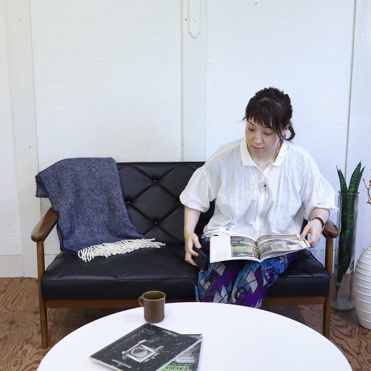 カリモク家具 / karimoku WS11モデル 長椅子 ツーシーター ソファ