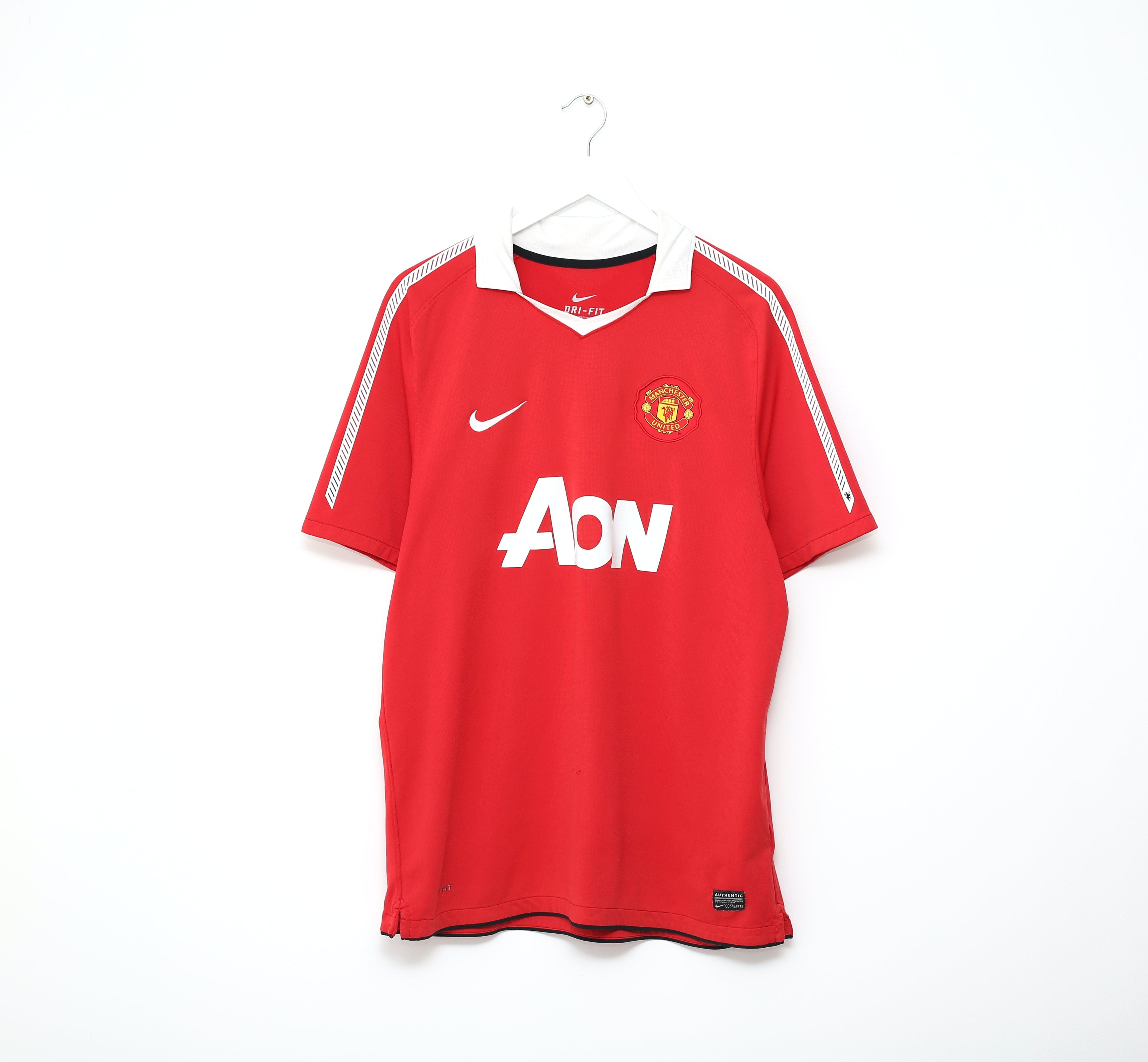2010/11 Ji Sung Park #13 Manchester United Vintage Nike Home
