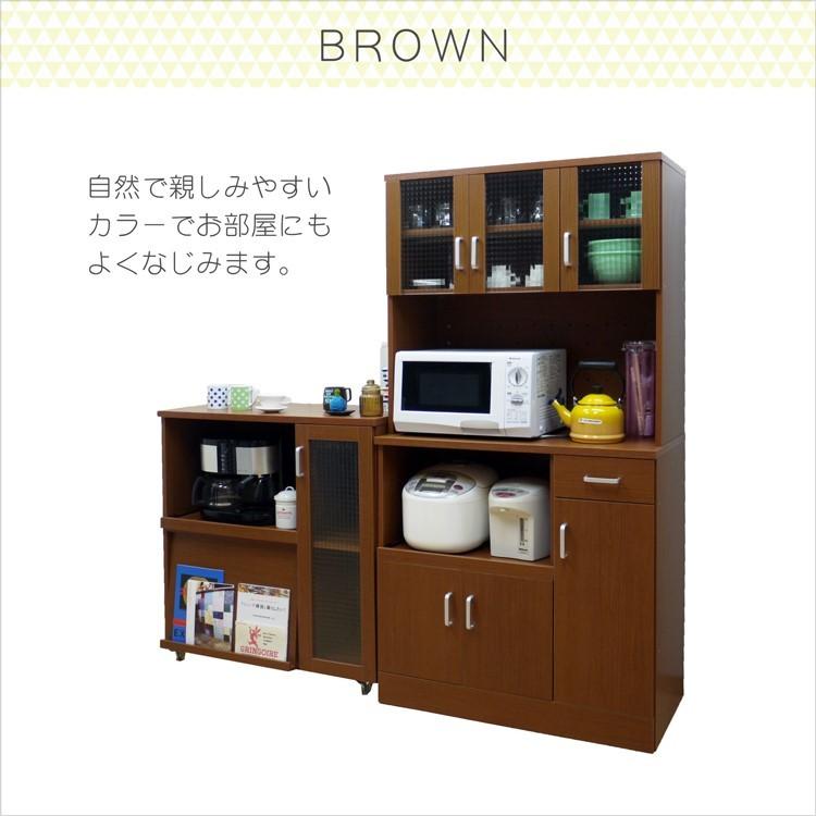 キッチンボード レンジ台 食器棚 幅90cm : noconoco・キッチン Yahoo